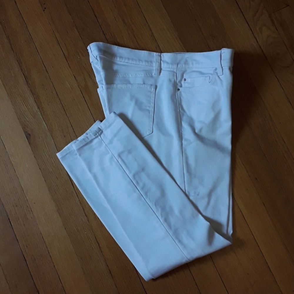 White jeans